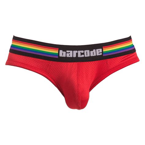 Barcode Berlin Pride Brief Rood ⋆ Gunderwear