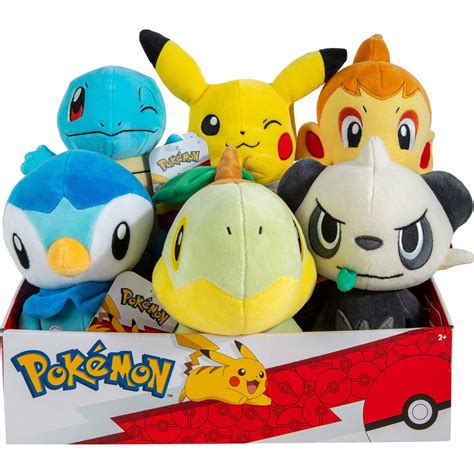 pokemon plush toys assortment  woolworths