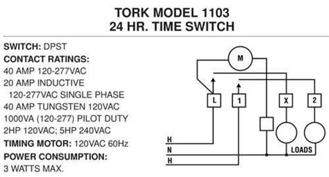 tork  timer wiring diagram diysise