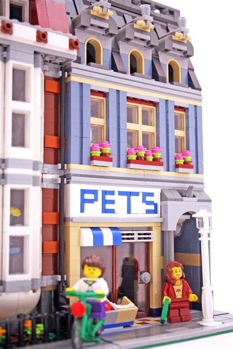 pet shop lego set   building sets city modular buildings