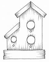 Birdhouse Bird House Plans Printable Houses Drawing Addon Woodworking Patterns Beccy Birdhouses Pdf Place Coloring Wood Feeders Feeder Print Beccysplace sketch template