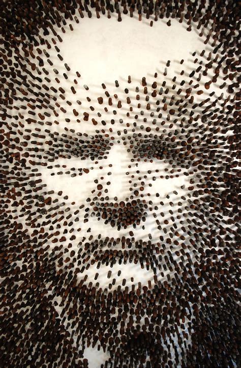 cleveland artist creates portrait of donald trump using thousands of