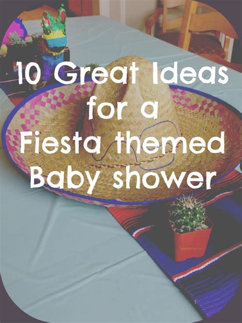 great ideas   fiesta baby shower  ginger life