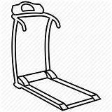 Treadmill Drawing Exercise Fitness Running Sport Run Icon Paintingvalley Iconfinder sketch template