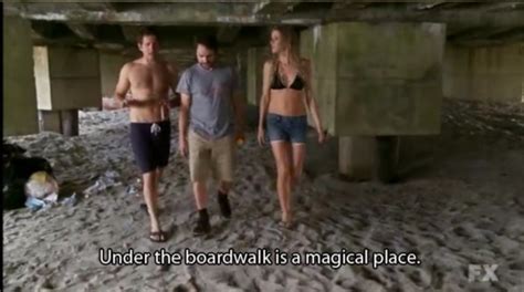 it s always sunny under the jersey boardwalk is a magical place sunny in philadelphia it s