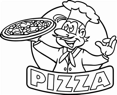 pizza coloring pages pizza coloring page printable  beatiful cartoon
