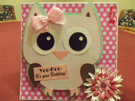 doubleclick aka abusybee yoo hoo   birthday fun owl card
