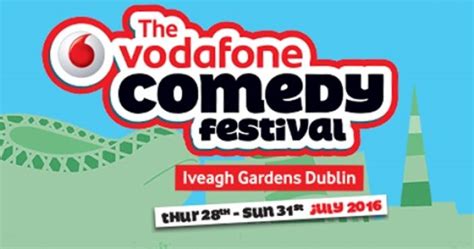 The Line Up For This Year S Vodafone Comedy Festival Has