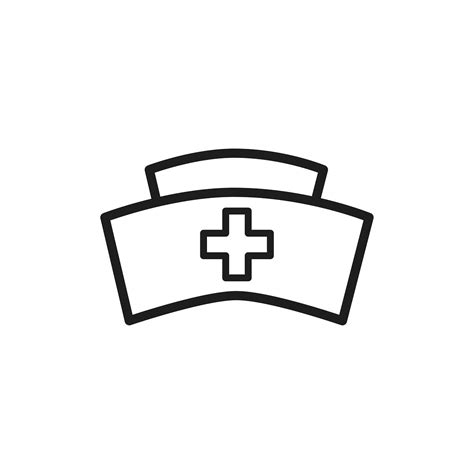 nursing cap icon vector premium image  rawpixelcom nurse hat