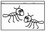 Coloring Antarctica Pages Ant Cute Kids Ants Getcolorings Getdrawings sketch template