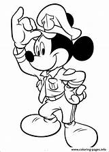 Coloring Cop 2d97 Disney Mickey Pages Printable sketch template