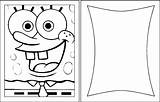 Coloring Birthday Spongebob Pages Happy Printable Cards Collection Card Comments Coloringhome Visit Library Clipart sketch template