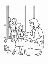 Nursery Children Leader Woman Lds Primary Primarily Inclined Coloring Worship Standing sketch template