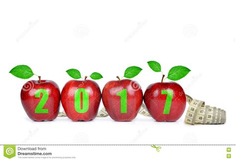 healthy resolutions    year  stock image image