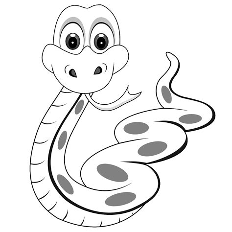 printable snake coloring page    printable