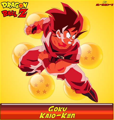 Dbz Goku Kaio Ken By El Maky Z On Deviantart
