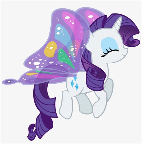 fanmade rarity butterfly pony friendship  magic rarity transparent