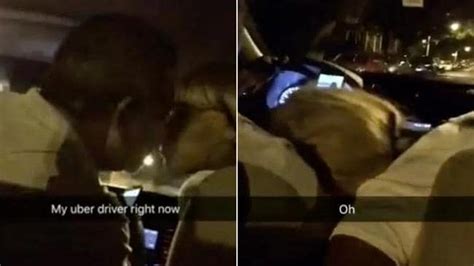uber driver caught receiving oral sex from friend by passenger