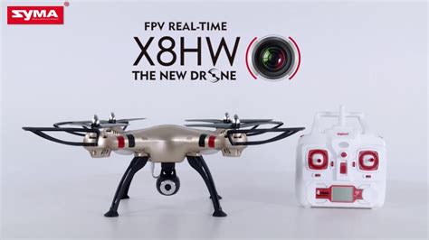 rc drone syma xhw operation video tutorial youtube