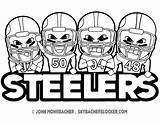 Steelers Steeler Clipartmag Starters sketch template