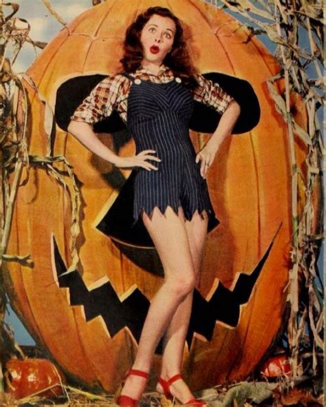 vintage holly ween 22 color pics of classic beauties in halloween