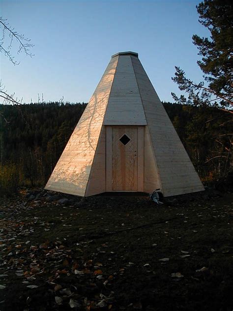 build  sami hut  wood  steps  pictures