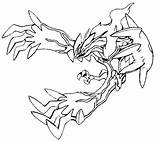 Pokemon Coloring Yveltal Pages Mega Ex Garchomp Printable Morningkids Ash Greninja Colouring Drawings Legendary Drawing Template Visit Comments Pokémon Getcolorings sketch template