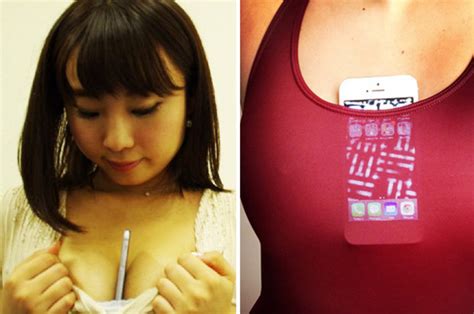 Appy Days Ladies Can Now Measure Their Baps By Sticking Phone Between