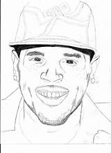 Chris Brown Pages Colouring sketch template