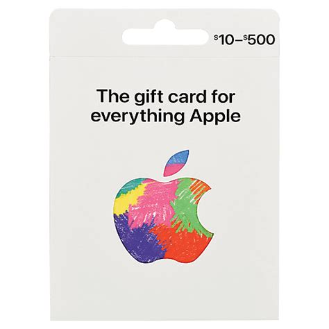 Apple T Card 10 500 1 Ea T Cards Martins Emerald