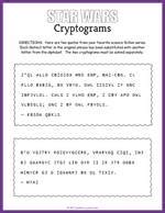 printable cryptogram cryptoquote puzzles