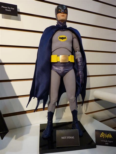 Adam West And Michael Keaton Batman 1 4 Scale Figures Revealed