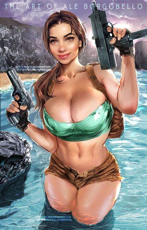 lara croft tomb raider by aleborgo hentai foundry