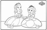 Sofia Coloring Pages Princess First Disney Sophia Amber Printable Sophie Print Tea Junior Para Princesa Colorir Princesas Color Desenhos Da sketch template