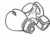 Glove Gloves Gants Boxe Gant Jitzu Goo Kidsdrawing Coloriageetdessins Designlooter Getdrawings sketch template