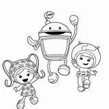 Coloring Pages Umizoomi Team Sheets Birthday Birthdays Colouring 2nd Anniversary Second Books Color Hug Nick Jr Bot sketch template