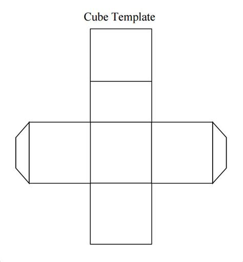 cube template printable