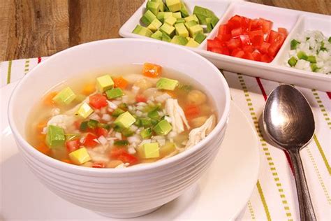 caldo xÓchitl comida recetas para cocinar y alimentos sanos