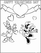 Minnie Coloring Mouse Daisy Pages Duck Valentine2 Printable Bow Valentines Baby Silhouette Color Disney Kids Getcolorings Clipart Getdrawings Library sketch template