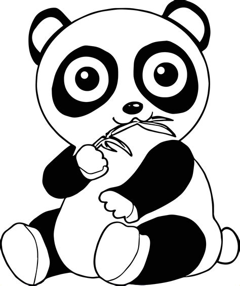 famous coloring sheets  pandas references