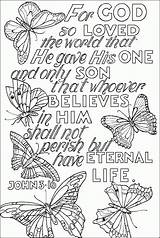 Coloring Pages Printable Scriptures Bible Verse Source sketch template