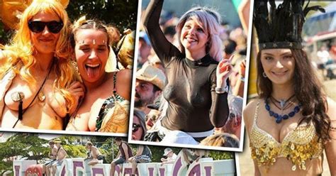 isle of wight festival gets naked stripping revellers hit