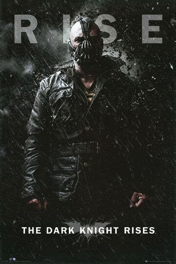 The Dark Knight Rises Bane 24x36 Movie Poster Tom Hardy
