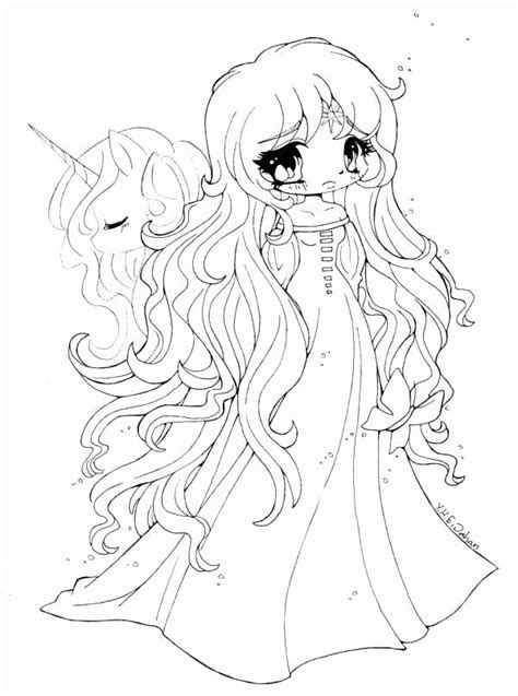 anime unicorn girl coloring pages coloring  drawing