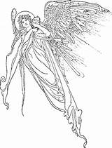 Angeli Angels Stampare Colorear Disegno Bojanke Angioletti Andjela Coloratutto Cristianas sketch template