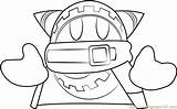 Magolor Coloring Kirby Pages Color Coloringpages101 sketch template
