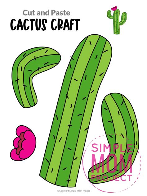 printable cactus template  printable