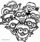 Minion Minions Coloring Pages Clipart Color Bob Birthday Printable Drawing Ferris Cartoon Wheel Clipground Print Cute Clip Film Despicable Getcolorings sketch template