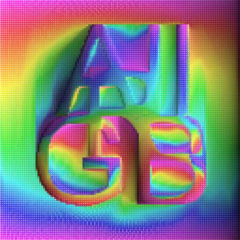 letters  allrgb