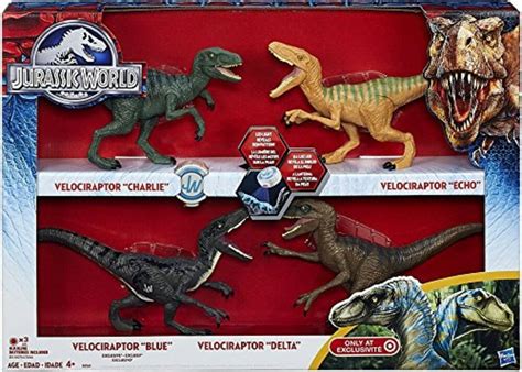 Jurassic World 2015 Toy Set Velociraptor Delta Dinosaur